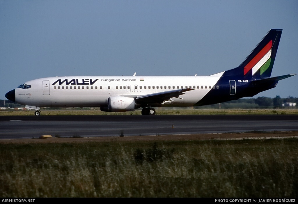 Aircraft Photo of HA-LEU | Boeing 737-4Y0 | Malév - Hungarian Airlines | AirHistory.net #779798