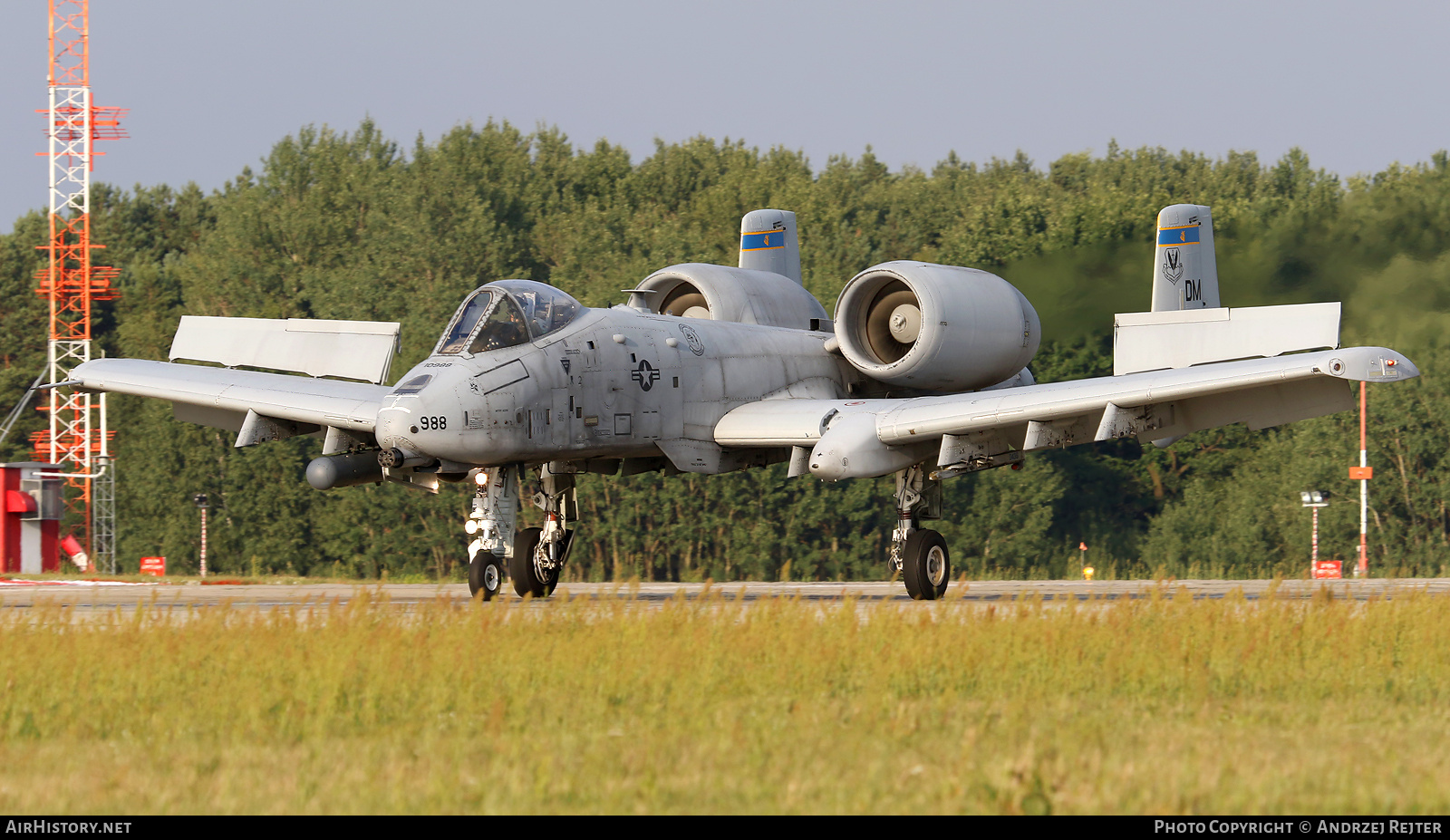 Aircraft Photo of 81-0988 / AF81-988 | Fairchild A-10A Thunderbolt II | USA - Air Force | AirHistory.net #779848
