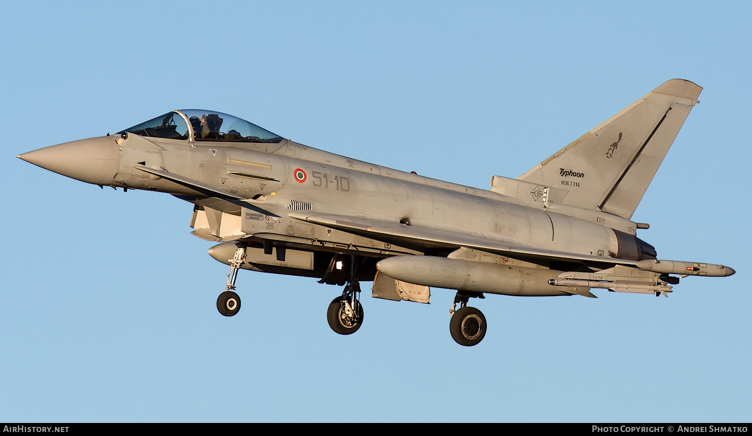 Aircraft Photo of MM7318 | Eurofighter EF-2000 Typhoon S | Italy - Air Force | AirHistory.net #779858