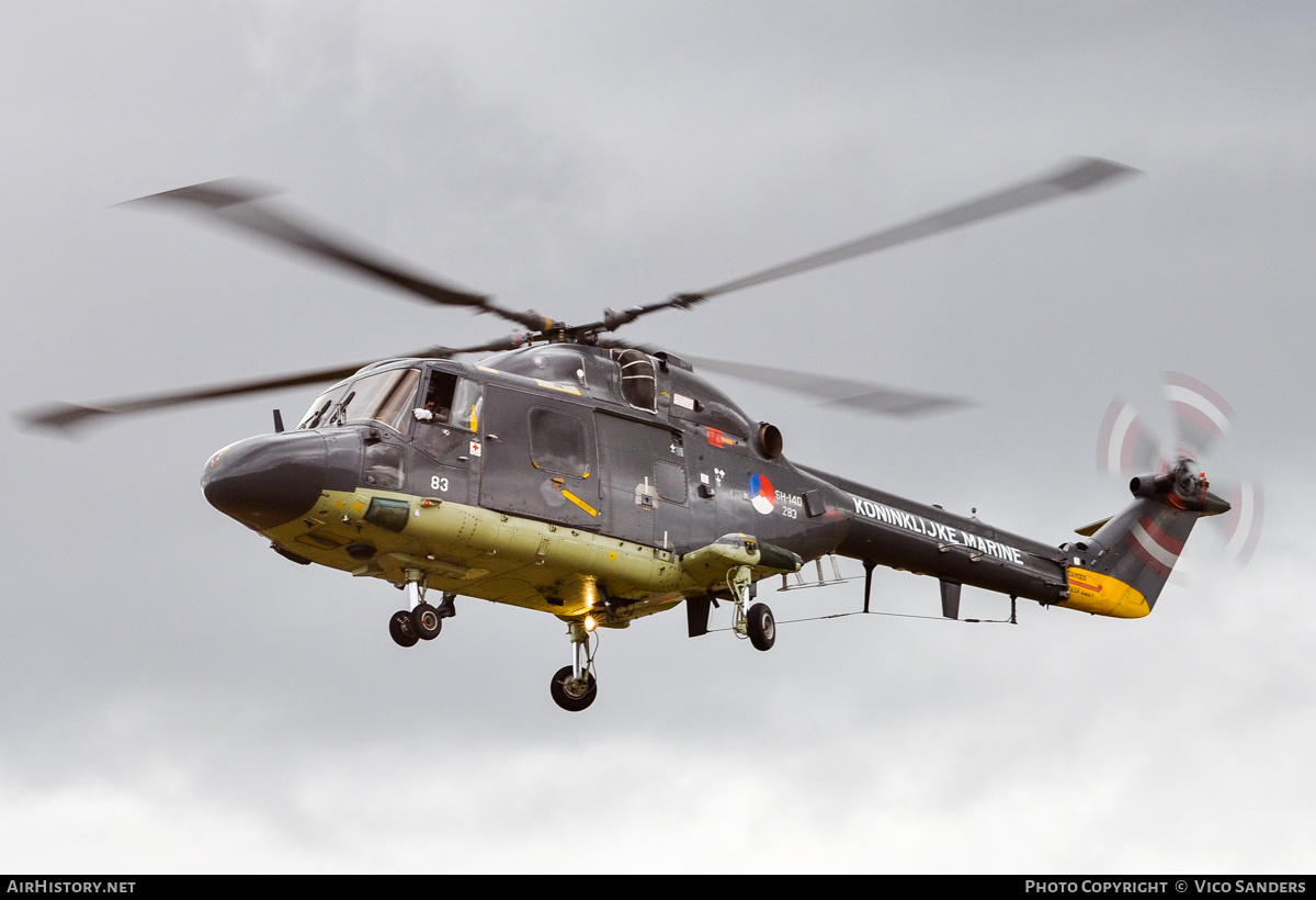 Aircraft Photo of 283 | Westland SH-14D Lynx (WG-13) | Netherlands - Navy | AirHistory.net #779869