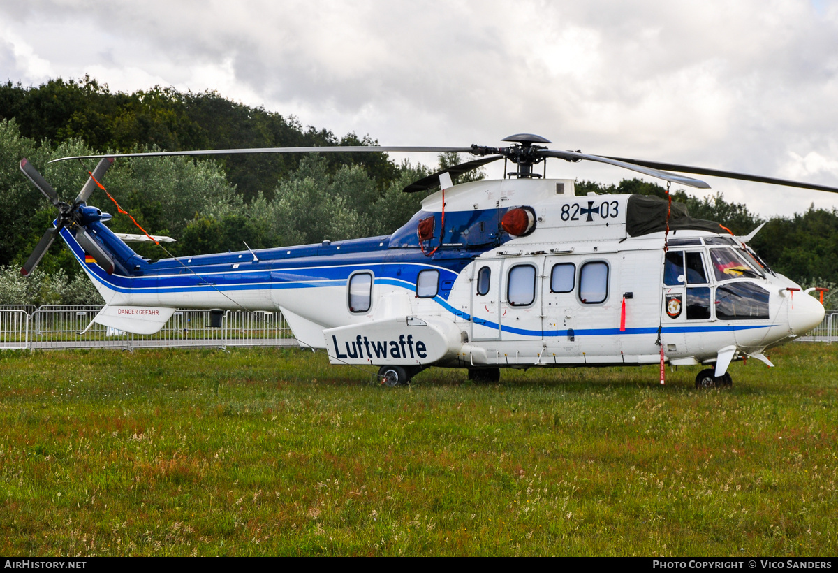 Aircraft Photo of 8203 | Eurocopter AS-532U2 Cougar Mk2 | Germany - Air Force | AirHistory.net #779870