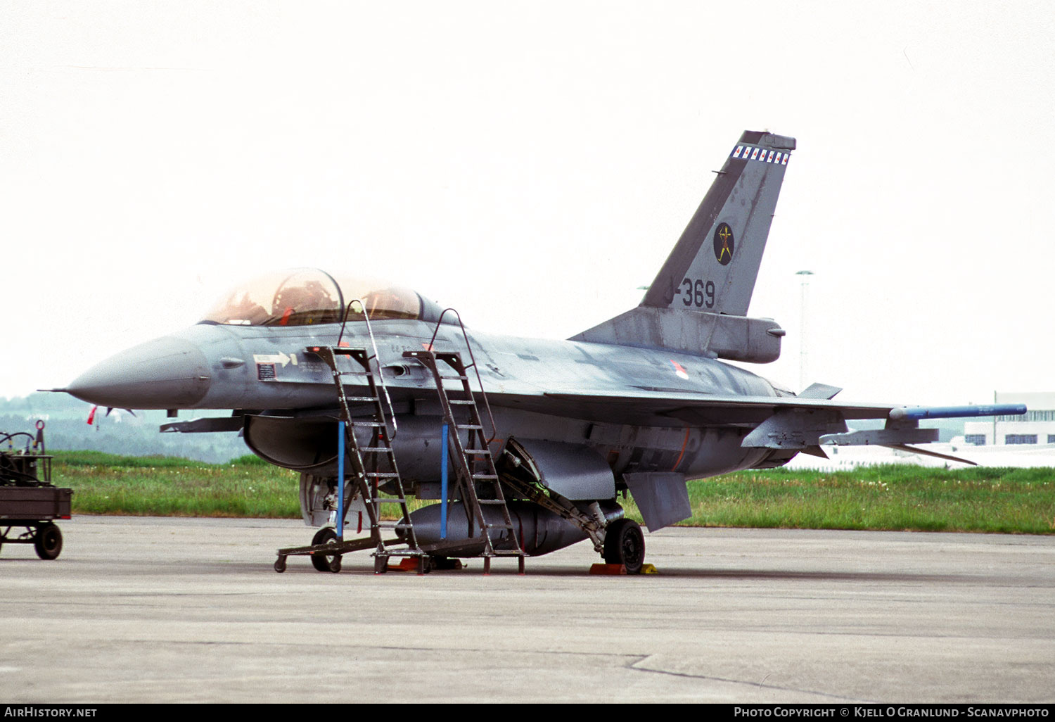 Aircraft Photo of J-369 | General Dynamics F-16B Fighting Falcon | Netherlands - Air Force | AirHistory.net #779878