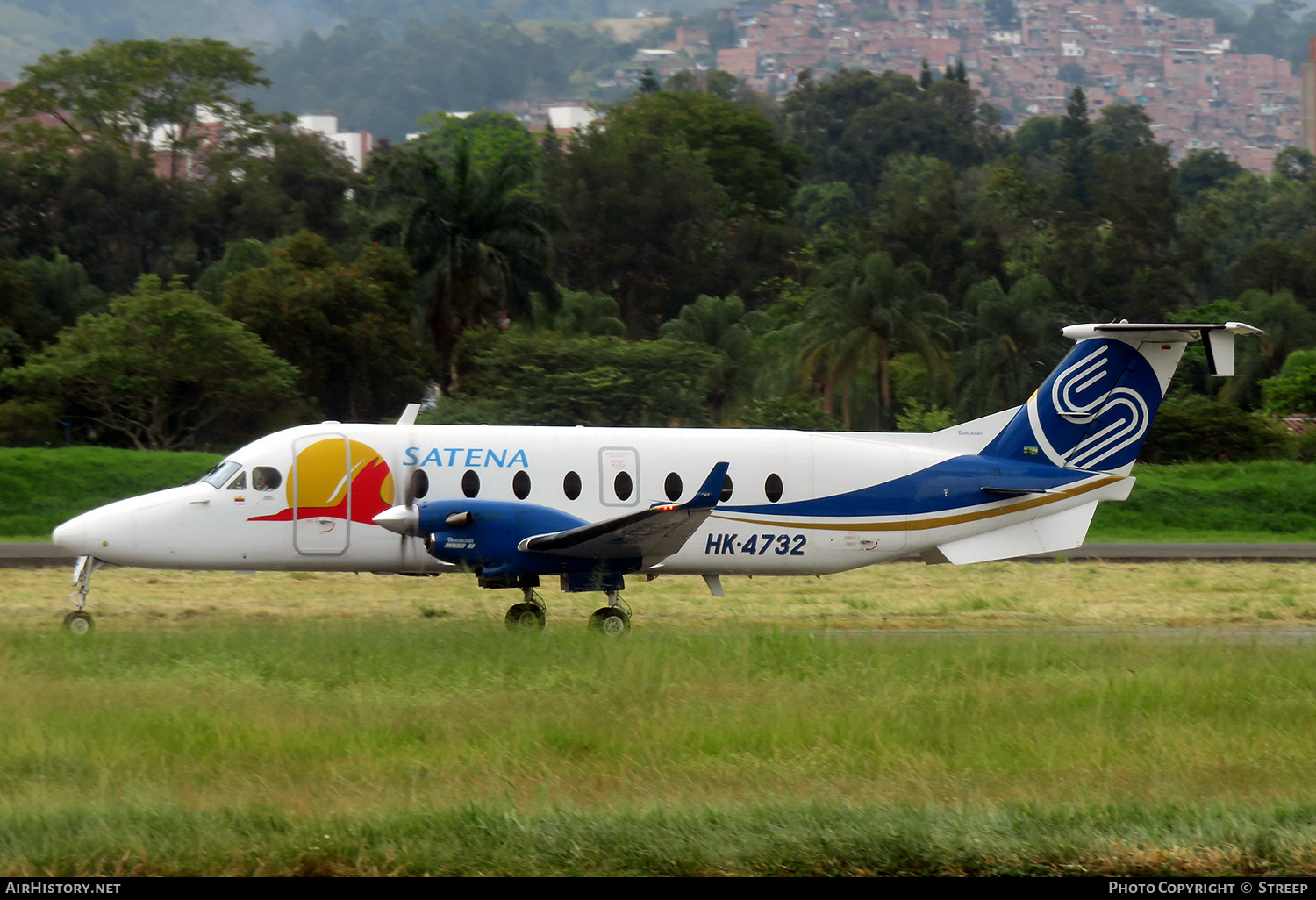 Aircraft Photo of HK-4732 | Beech 1900D | Colombia - Satena | AirHistory.net #779885
