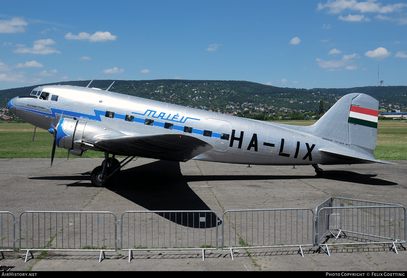 Aircraft Photo of HA-LIX | Lisunov Li-2T | Goldtimer Alapítvány | Malév - Hungarian Airlines | AirHistory.net #779889