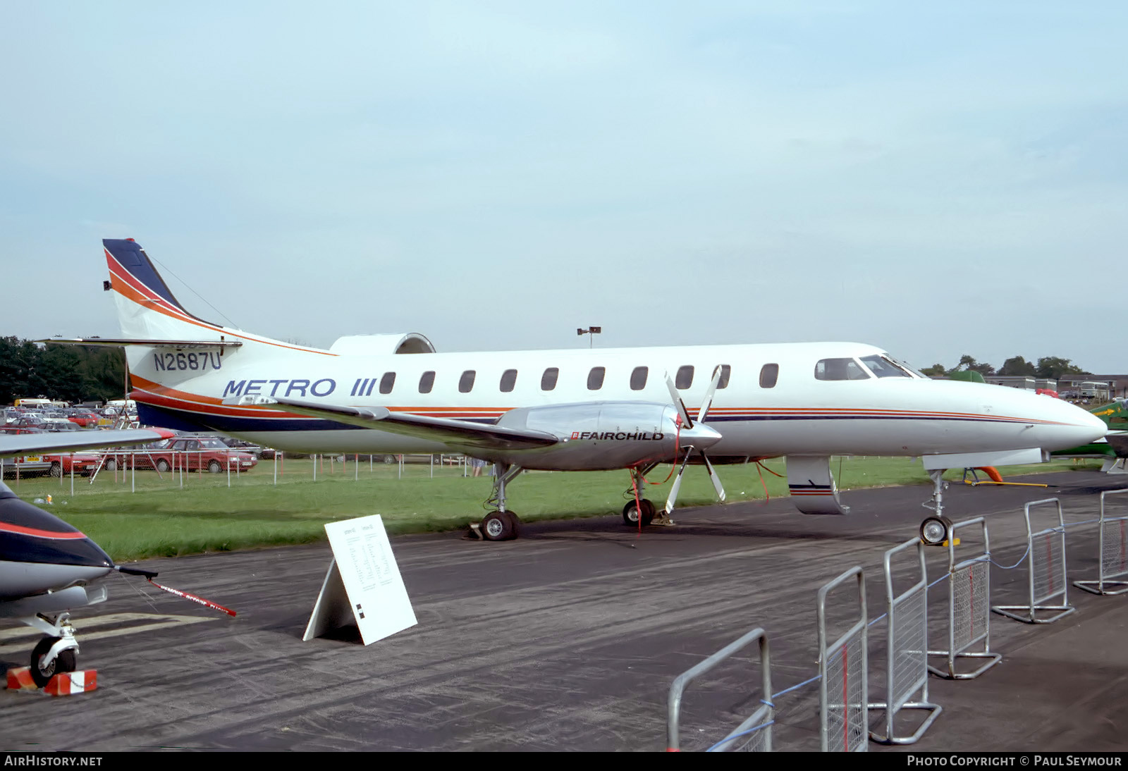 Aircraft Photo of N2687U | Fairchild SA-227AC Metro III | Fairchild | AirHistory.net #779907