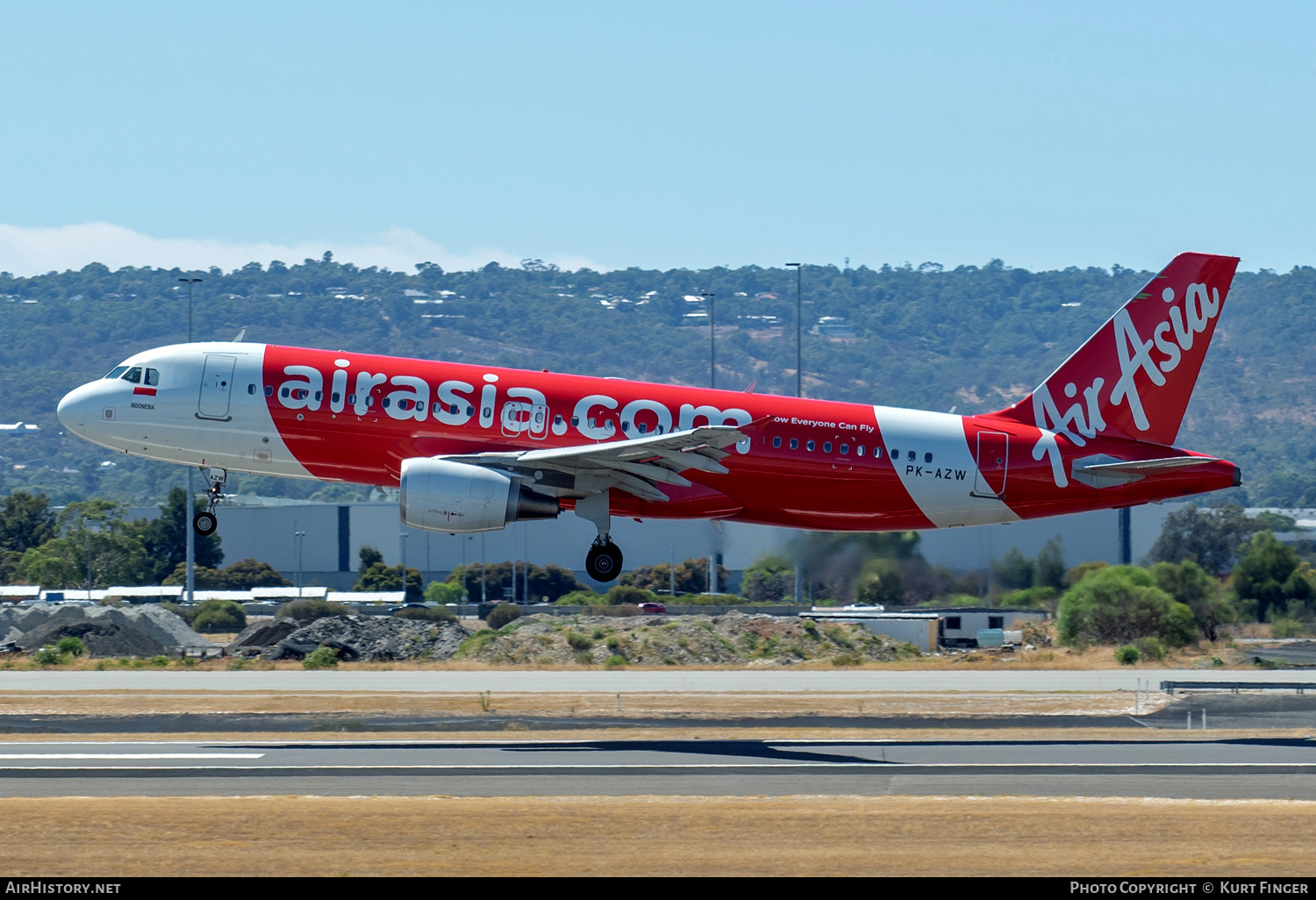 Aircraft Photo of PK-AZW | Airbus A320-214 | AirAsia | AirHistory.net #779949