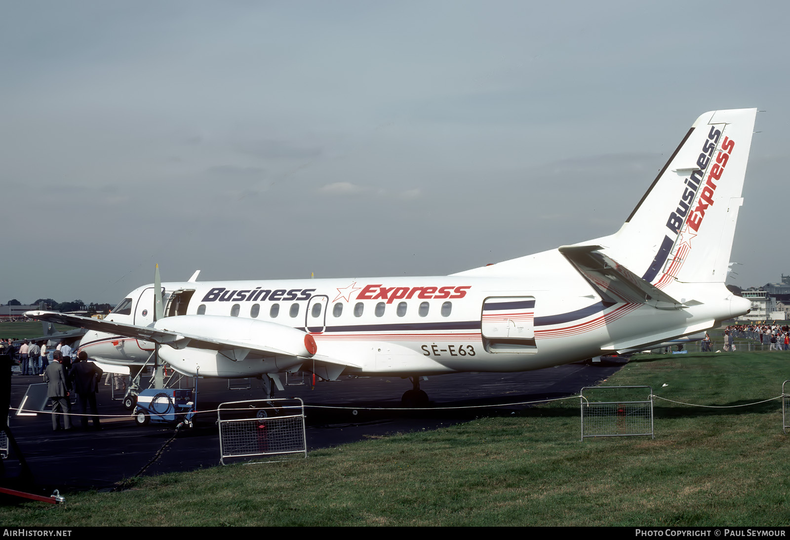 Aircraft Photo of SE-E63 | Saab-Fairchild SF-340A | Business Express Airlines - BEX | AirHistory.net #779961