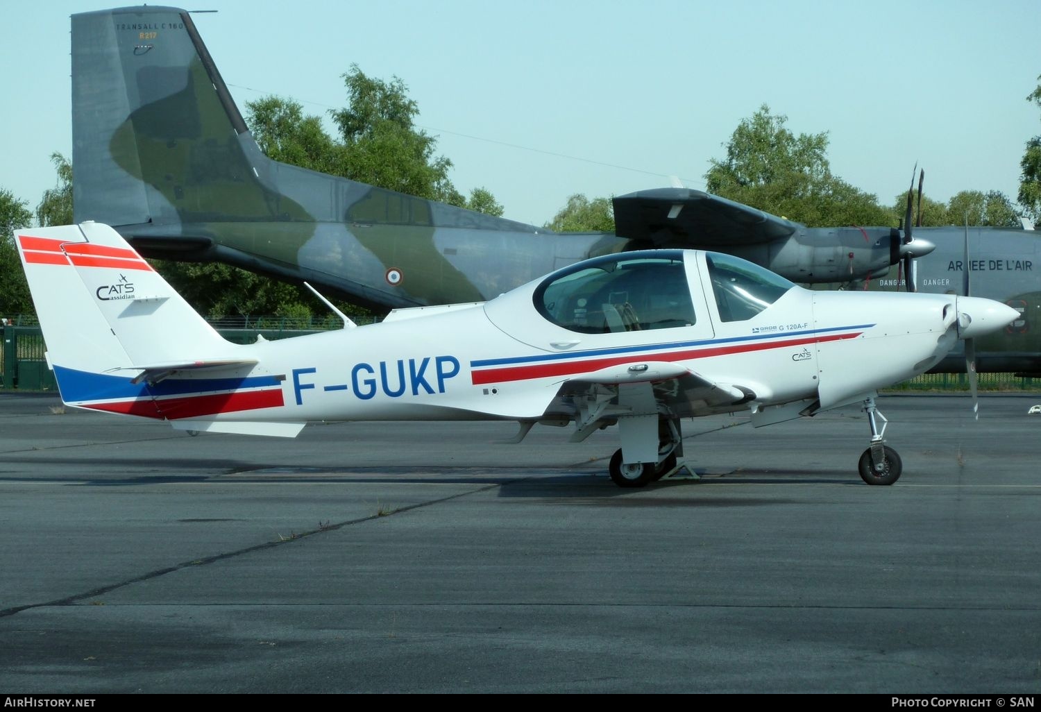 Aircraft Photo of F-GUKP | Grob G-120A | ECATS Cognac - EADS Cognac Aviation Training Services | AirHistory.net #779979