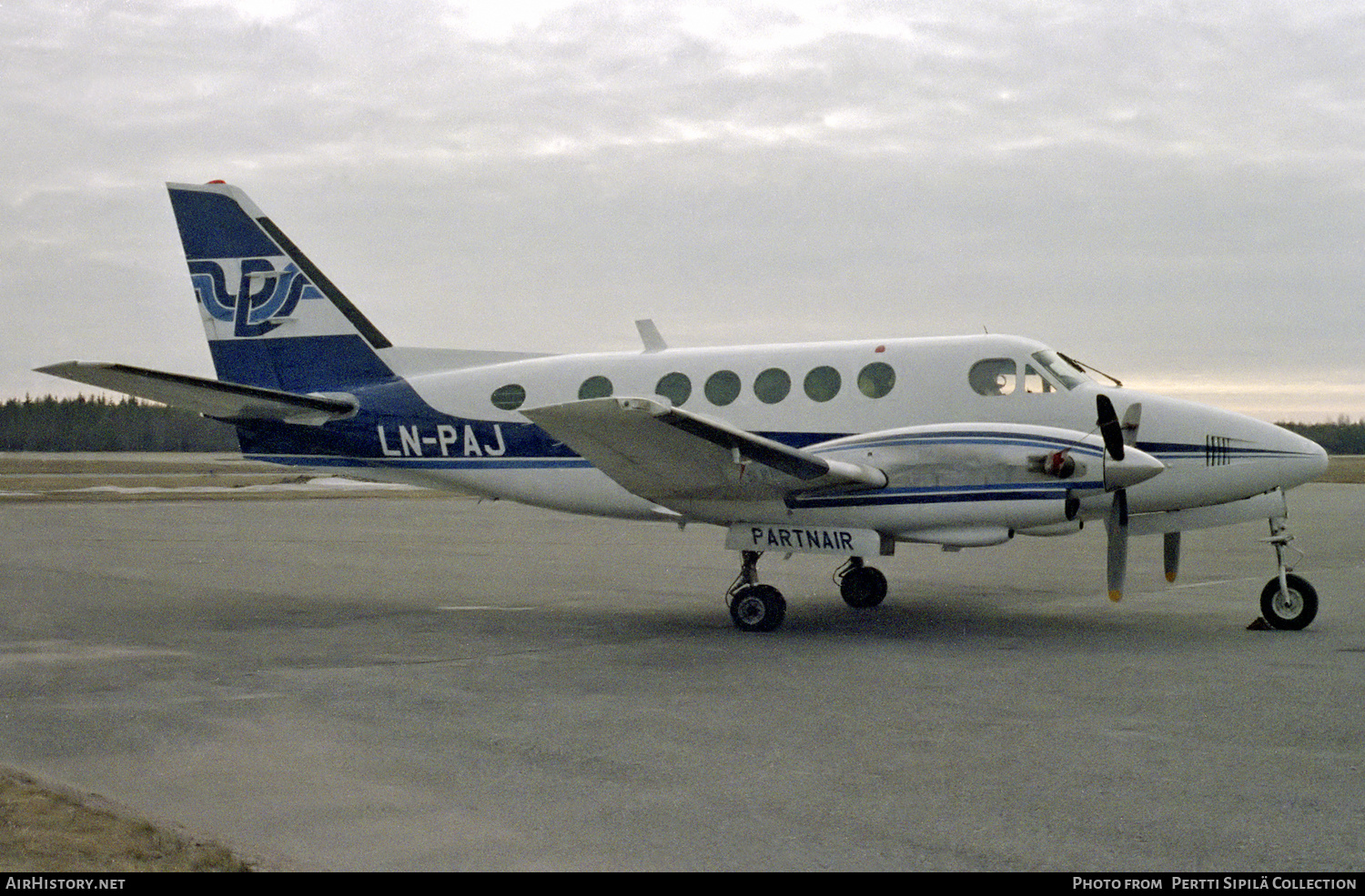 Aircraft Photo of LN-PAJ | Beech 100 King Air | Partnair | AirHistory.net #779989