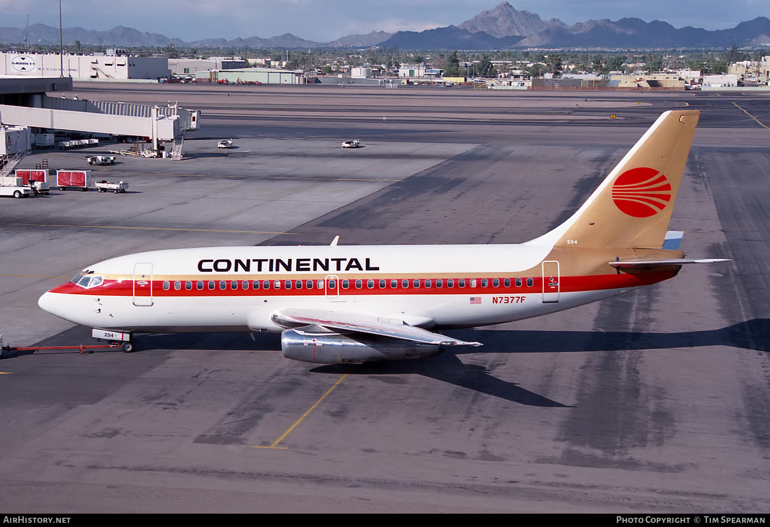 Aircraft Photo of N7377F | Boeing 737-291 | Continental Airlines | AirHistory.net #779991
