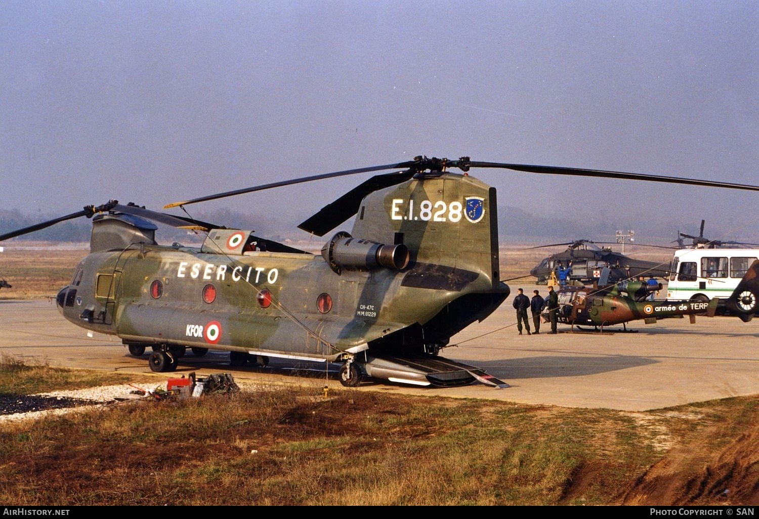 Aircraft Photo of MM81229 | Boeing Vertol CH-47C Chinook | Italy - Army | AirHistory.net #779998