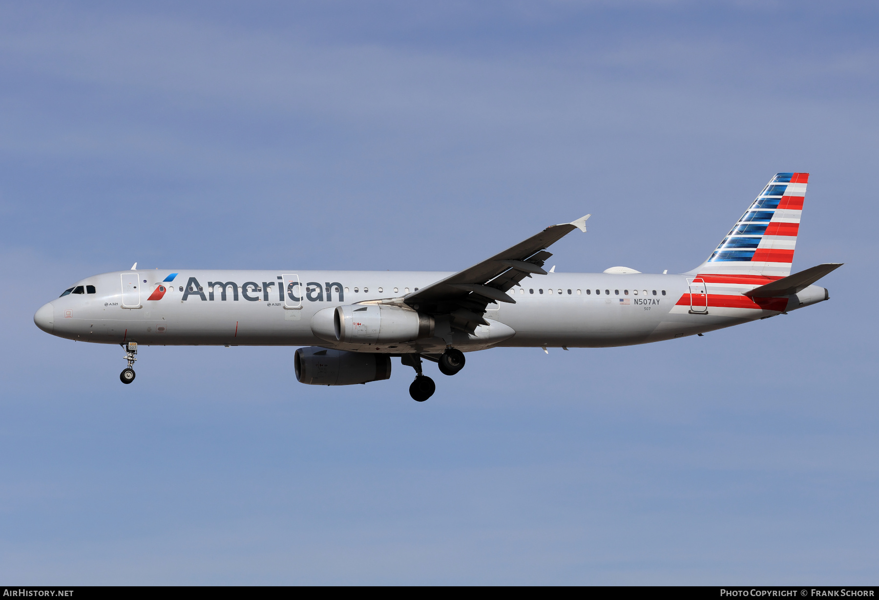 Aircraft Photo of N507AY | Airbus A321-231 | American Airlines | AirHistory.net #780003