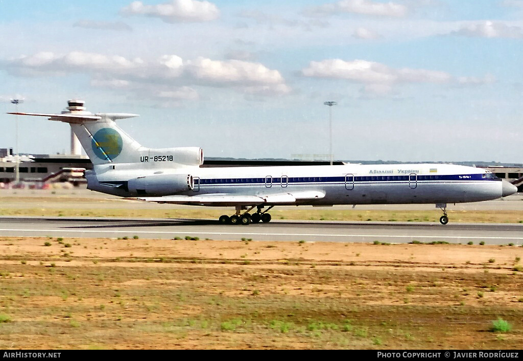 Aircraft Photo of UR-85218 | Tupolev Tu-154B | Air Ukraine | AirHistory.net #780036