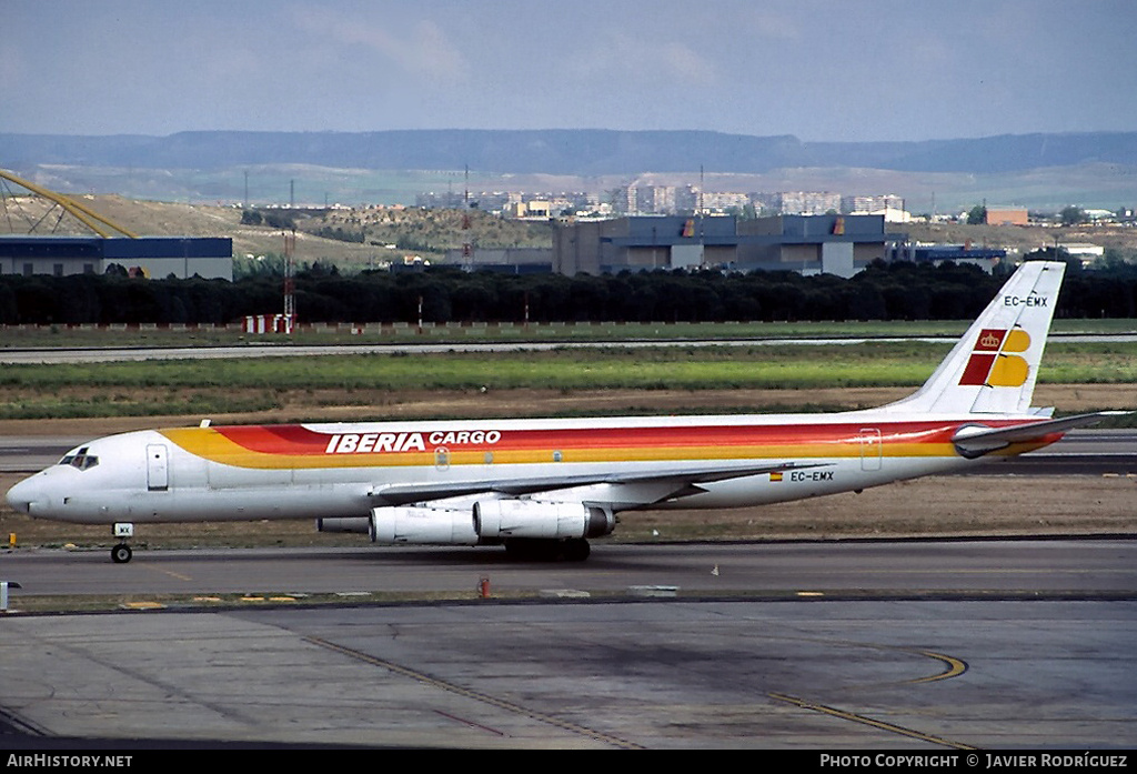 Aircraft Photo of EC-EMX | McDonnell Douglas DC-8-62(F) | Iberia Cargo | AirHistory.net #780046