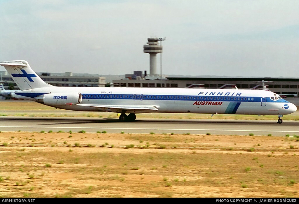 Aircraft Photo of OH-LMZ | McDonnell Douglas MD-82 (DC-9-82) | Finnair | AirHistory.net #780050