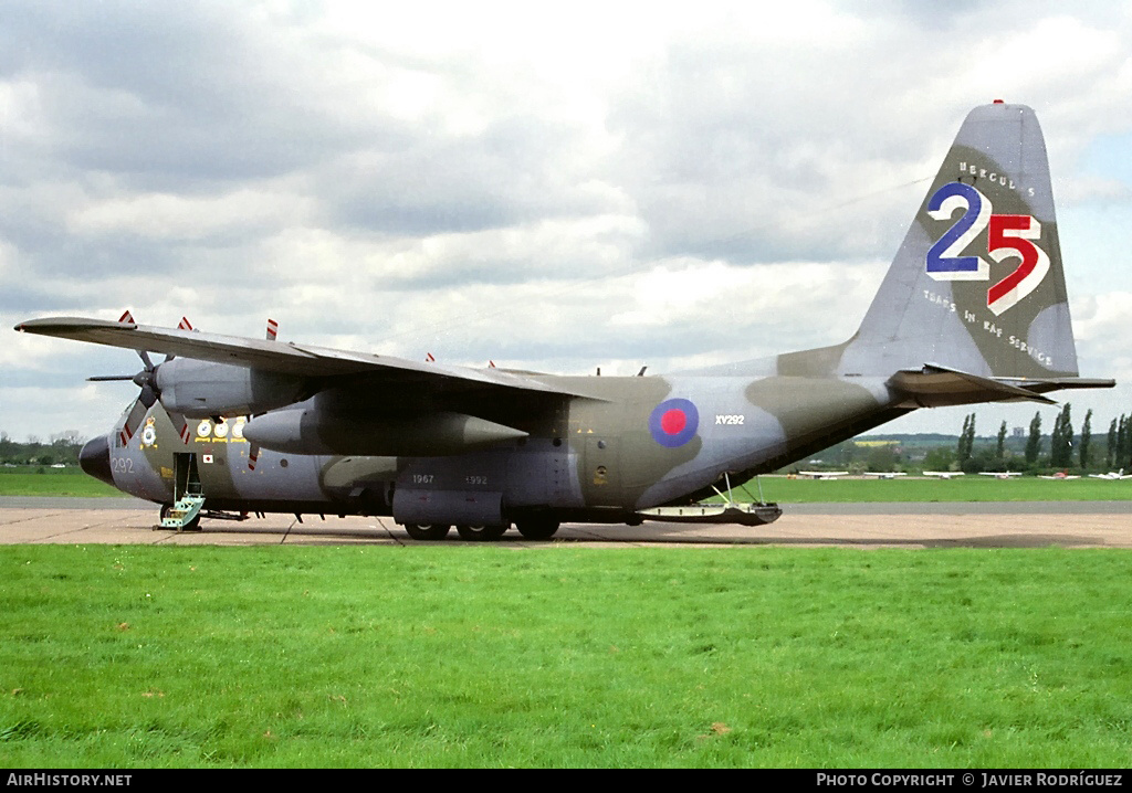 Aircraft Photo of XV292 | Lockheed C-130K Hercules C1P (L-382) | UK - Air Force | AirHistory.net #780051