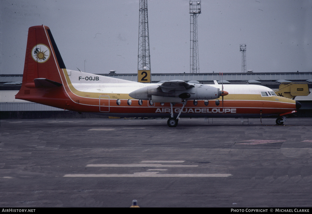 Aircraft Photo of F-OGJB | Fairchild F-27J | Air Guadeloupe | AirHistory.net #780057