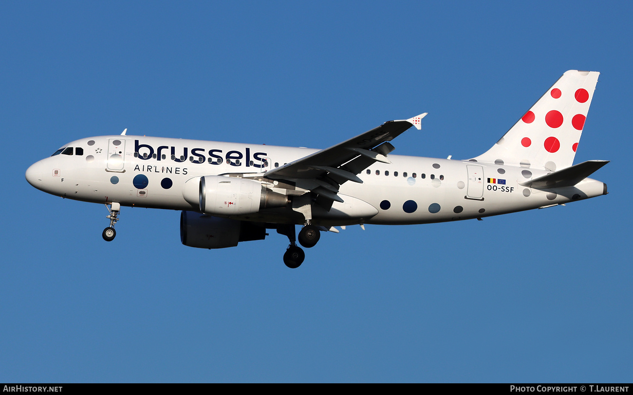 Aircraft Photo of OO-SSF | Airbus A319-111 | Brussels Airlines | AirHistory.net #780061