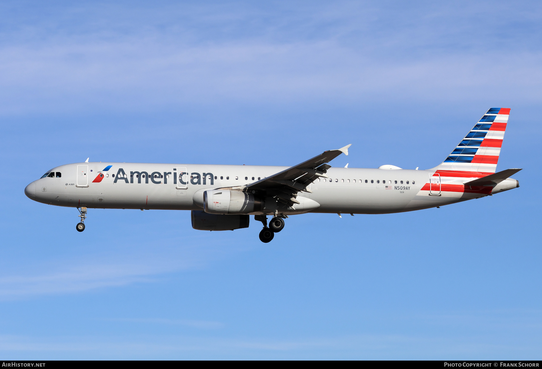 Aircraft Photo of N509AY | Airbus A321-231 | American Airlines | AirHistory.net #780063