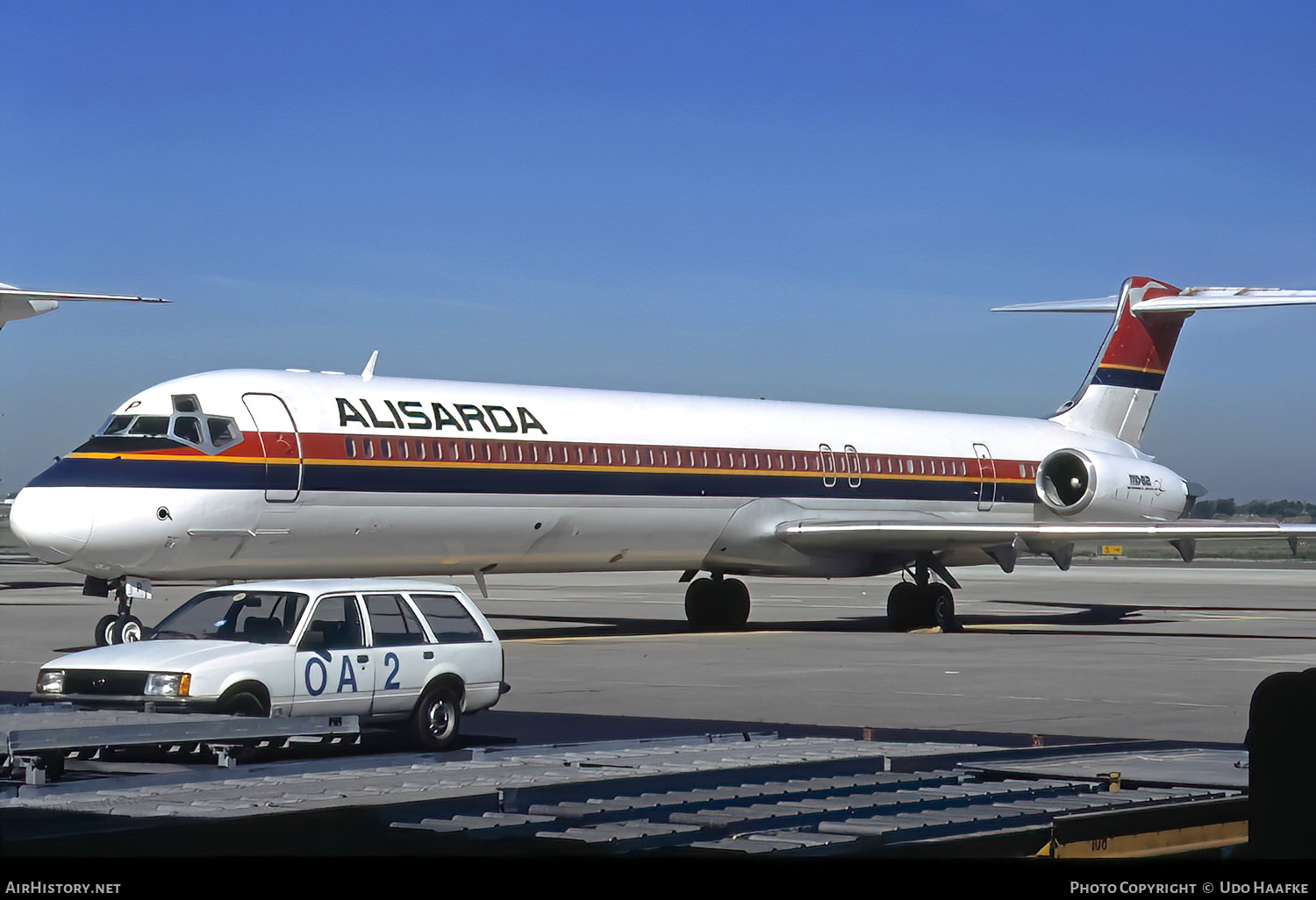 Aircraft Photo of I-SMEP | McDonnell Douglas MD-82 (DC-9-82) | Alisarda | AirHistory.net #780064
