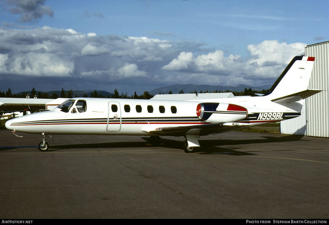 Aircraft Photo of N999BL | Cessna 550 Citation II | AirHistory.net #780067