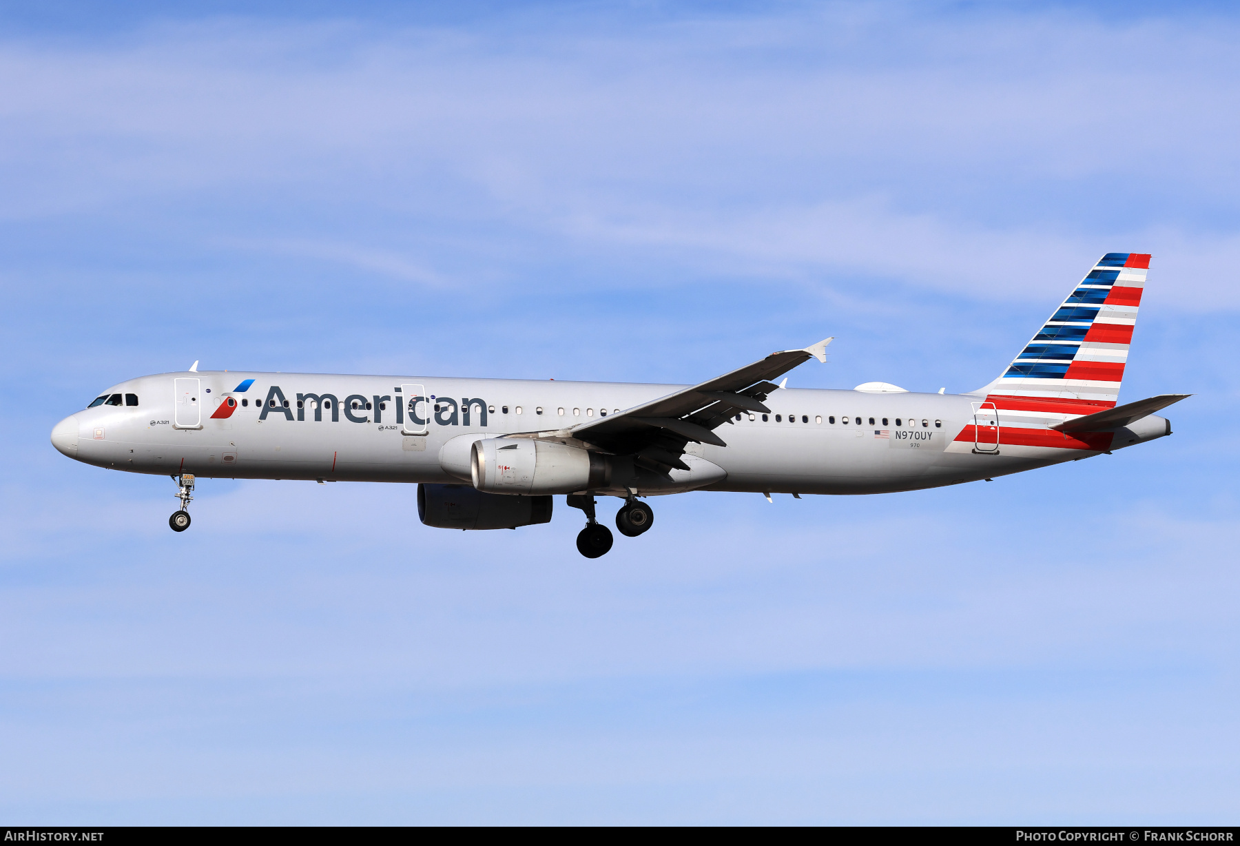 Aircraft Photo of N970UY | Airbus A321-231 | American Airlines | AirHistory.net #780072