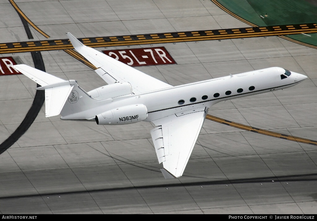 Aircraft Photo of N363MF | Gulfstream Aerospace G-V-SP Gulfstream G550 | AirHistory.net #780073