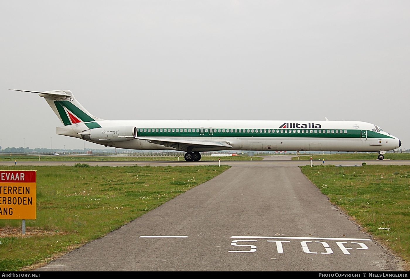 Aircraft Photo of I-DATU | McDonnell Douglas MD-82 (DC-9-82) | Alitalia | AirHistory.net #780074