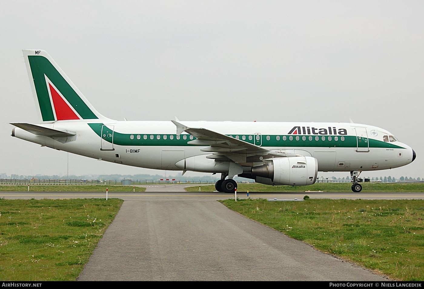 Aircraft Photo of I-BIMF | Airbus A319-112 | Alitalia | AirHistory.net #780090