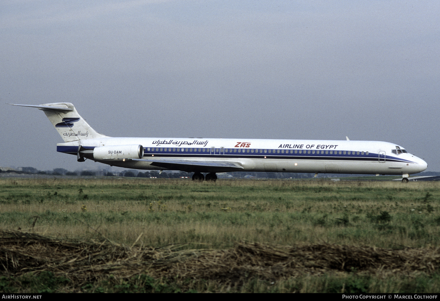 Aircraft Photo of SU-DAM | McDonnell Douglas MD-83 (DC-9-83) | ZAS Airline of Egypt | AirHistory.net #780095