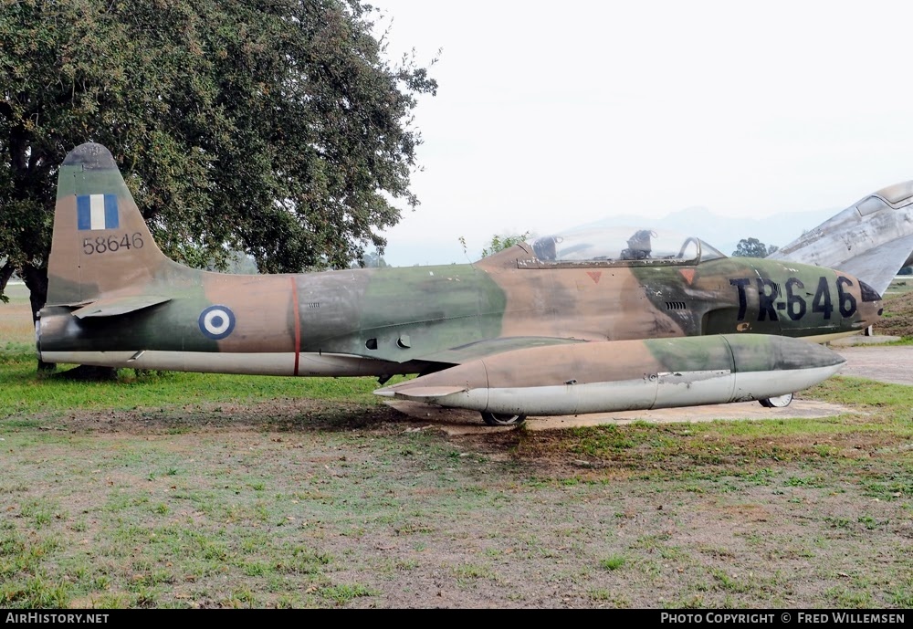Aircraft Photo of 58646 | Lockheed T-33A | Greece - Air Force | AirHistory.net #780096