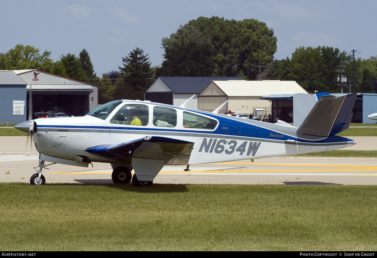 Aircraft Photo of N1634W | Beech V35B Bonanza | AirHistory.net #780101