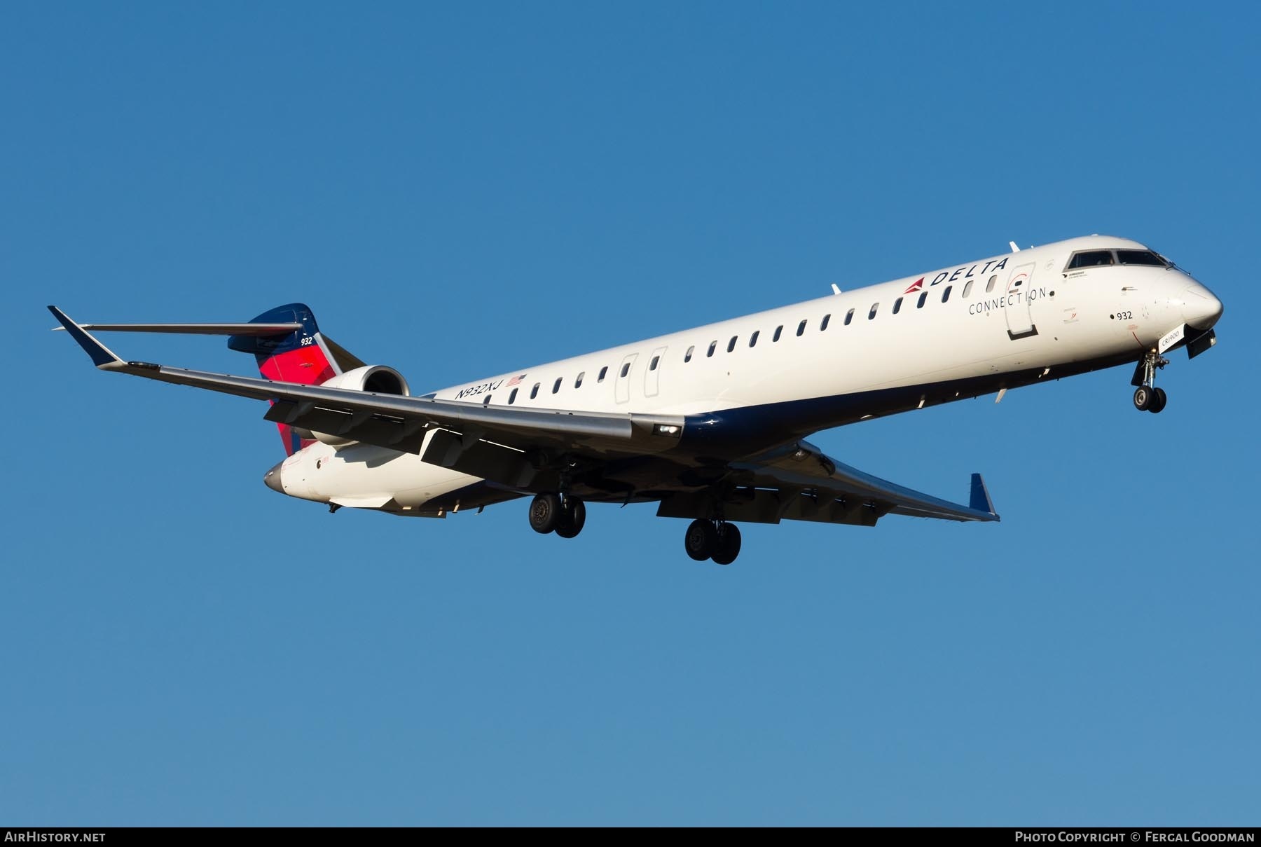 Aircraft Photo of N932XJ | Bombardier CRJ-900LR (CL-600-2D24) | Delta Connection | AirHistory.net #780106