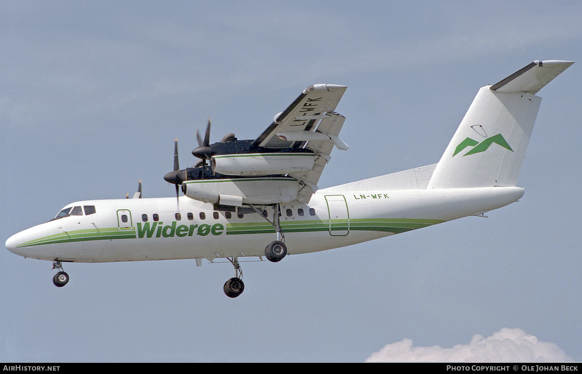 Aircraft Photo of LN-WFK | De Havilland Canada DHC-7-102 Dash 7 | Widerøe | AirHistory.net #780115