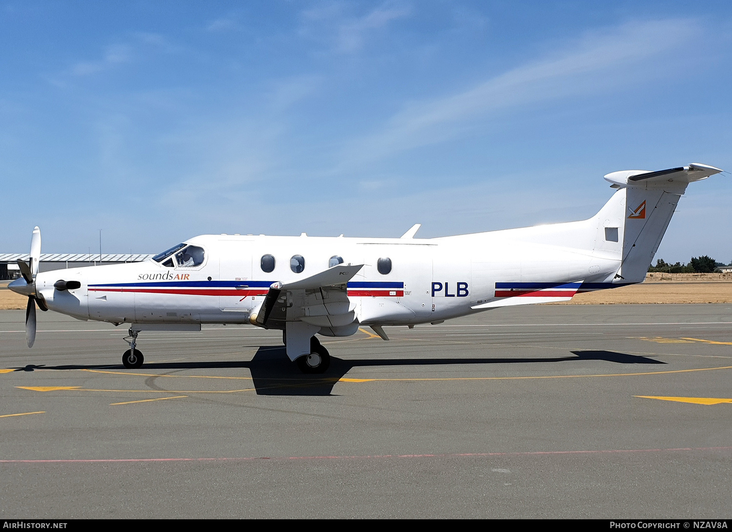 Aircraft Photo of ZK-PLB | Pilatus PC-12/47 | Sounds Air | AirHistory.net #780120