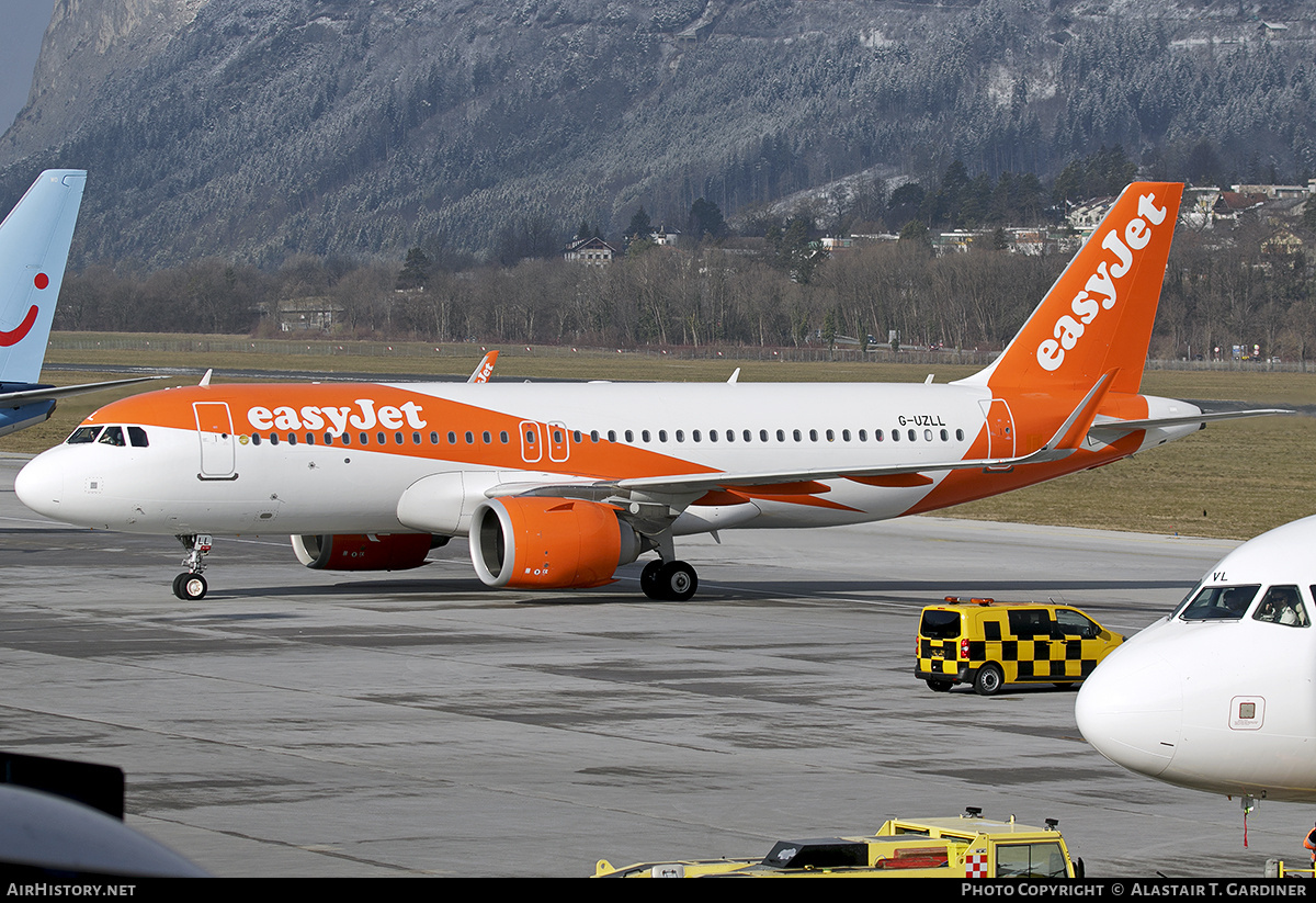 Aircraft Photo of G-UZLL | Airbus A320-251N | EasyJet | AirHistory.net #780128