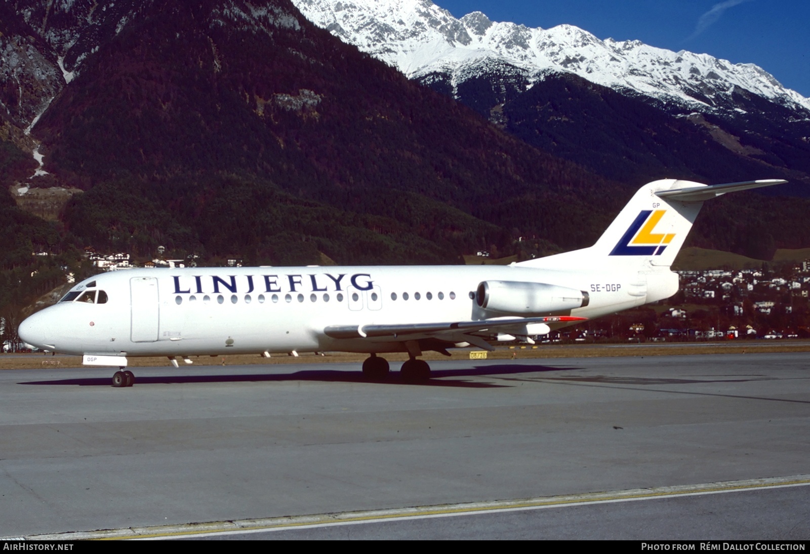 Aircraft Photo of SE-DGP | Fokker F28-4000 Fellowship | Linjeflyg | AirHistory.net #780139