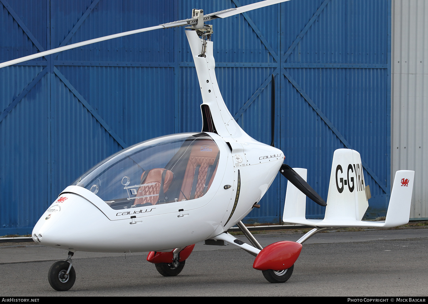 Aircraft Photo of G-GYRA | RotorSport UK Calidus | AirHistory.net #780162
