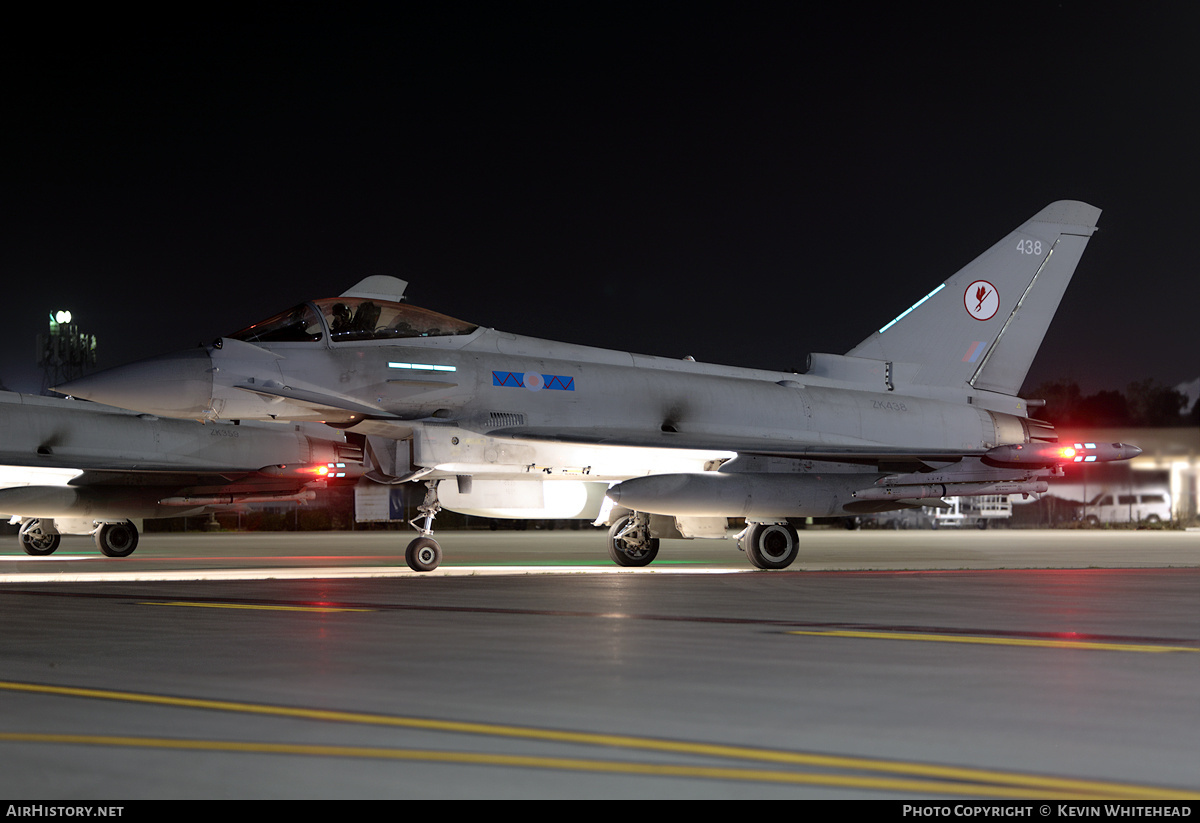 Aircraft Photo of ZK438 | Eurofighter EF-2000 Typhoon FGR4 | UK - Air Force | AirHistory.net #780164