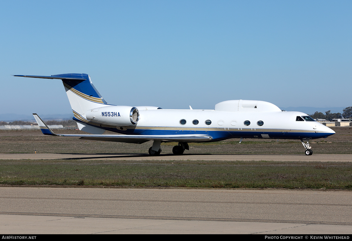 Aircraft Photo of N553HA | Gulfstream Aerospace G-V-SP Gulfstream G550/HALO-IIIR | AirHistory.net #780166