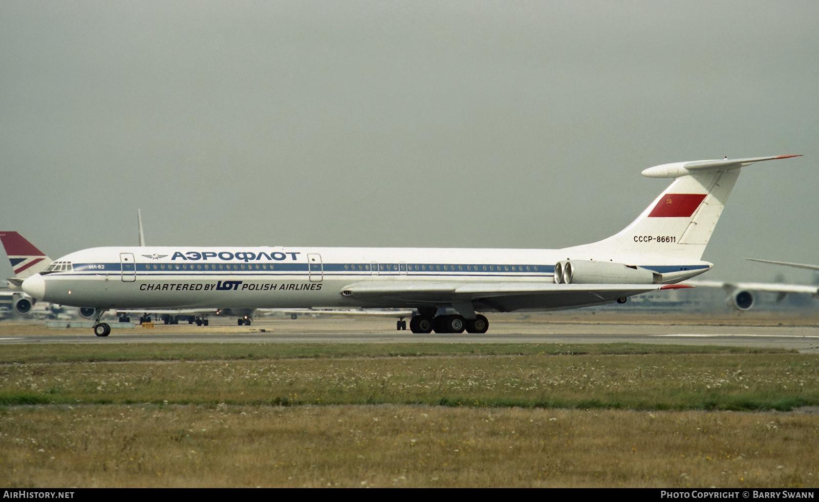 Aircraft Photo of CCCP-86611 | Ilyushin Il-62 | Aeroflot | AirHistory.net #780169
