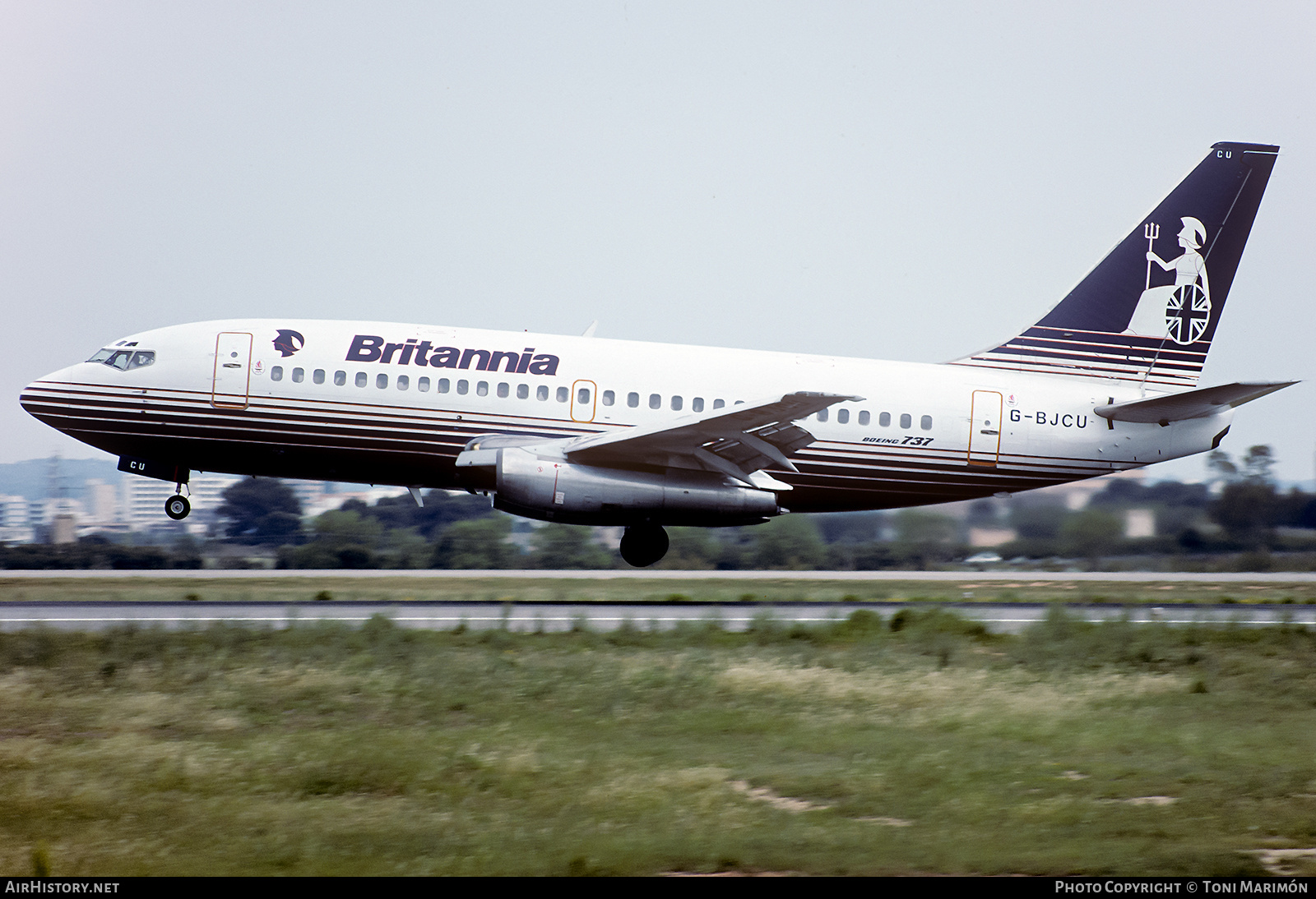 Aircraft Photo of G-BJCU | Boeing 737-204/Adv | Britannia Airways | AirHistory.net #780173