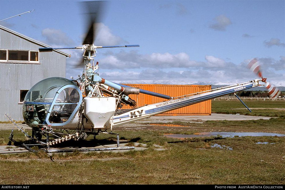 Aircraft Photo of ZK-HKY / KY | Hiller UH-12E/Soloy | Whirlwide Helicopters | AirHistory.net #780183