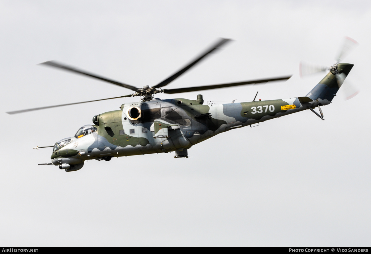 Aircraft Photo of 3370 | Mil Mi-35 | Czechia - Air Force | AirHistory.net #780204