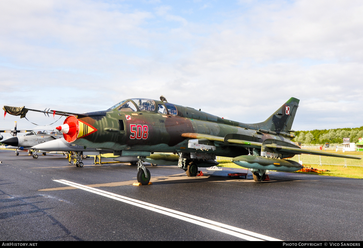 Aircraft Photo of 508 | Sukhoi Su-22UM3K | Poland - Air Force | AirHistory.net #780205