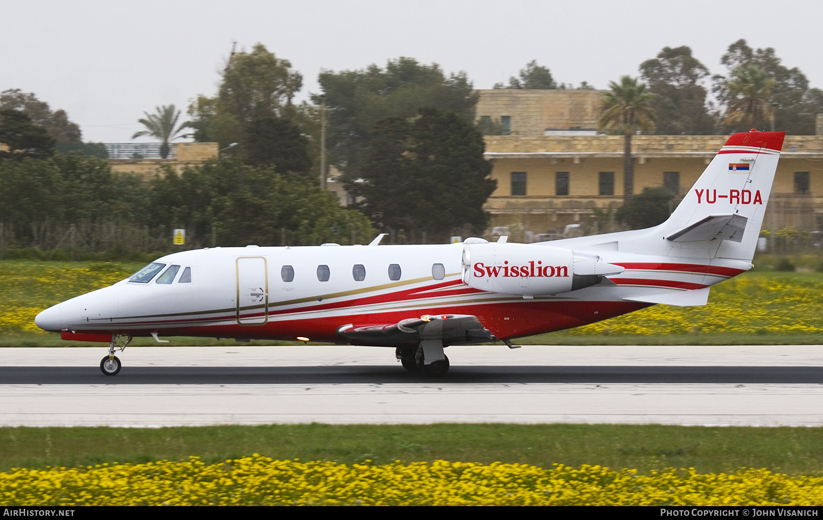 Aircraft Photo of YU-RDA | Cessna 560XL Citation XLS+ | SwissLion | AirHistory.net #780217