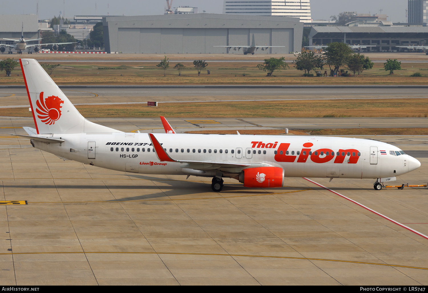 Aircraft Photo of HS-LGP | Boeing 737-8GP | Thai Lion Air | AirHistory.net #780246