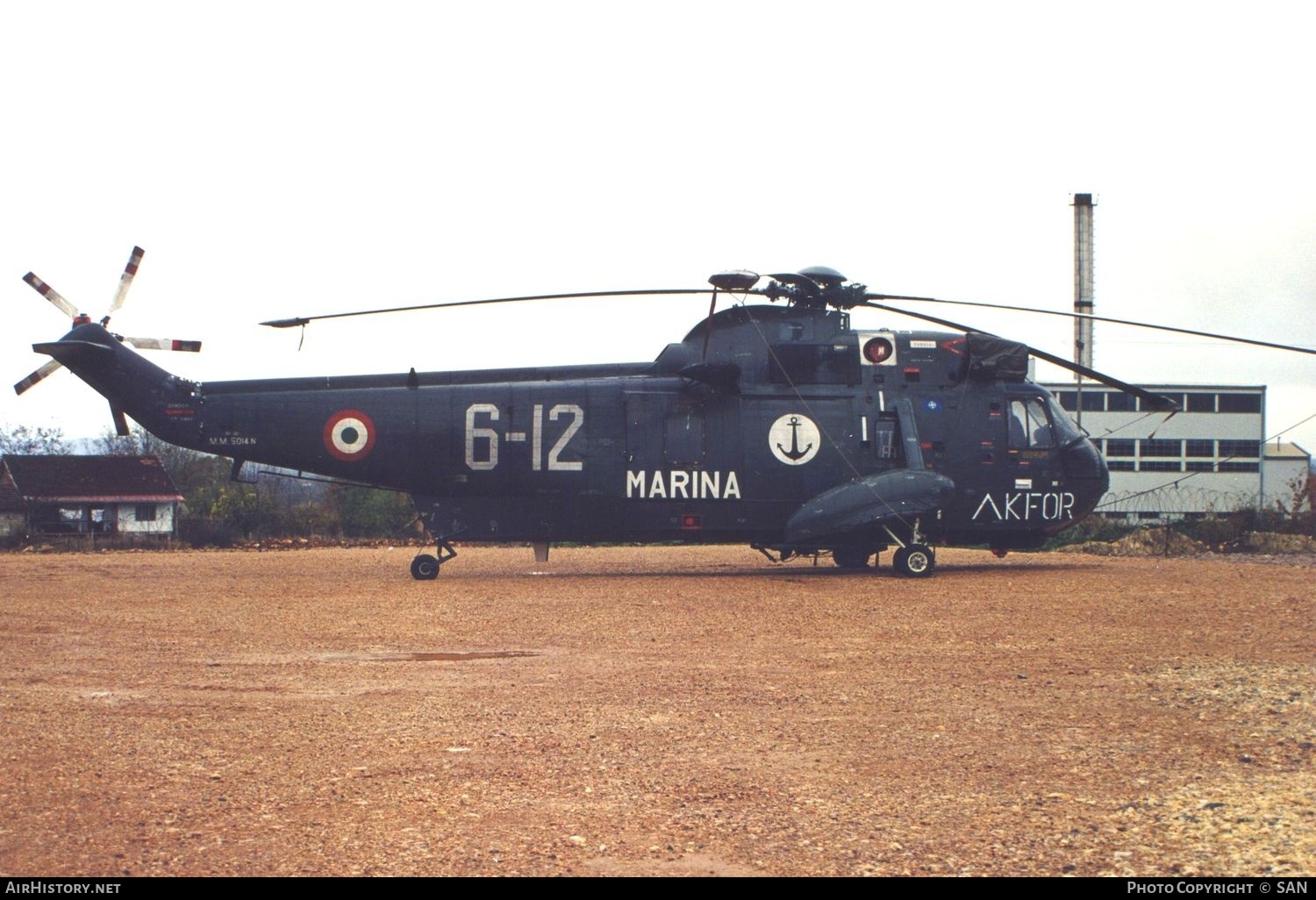 Aircraft Photo of MM5014N | Agusta SH-3D Sea King (AS-61) | Italy - Navy | AirHistory.net #780255