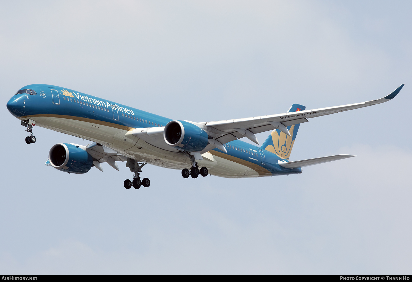 Aircraft Photo of VN-A899 | Airbus A350-941 | Vietnam Airlines | AirHistory.net #780273