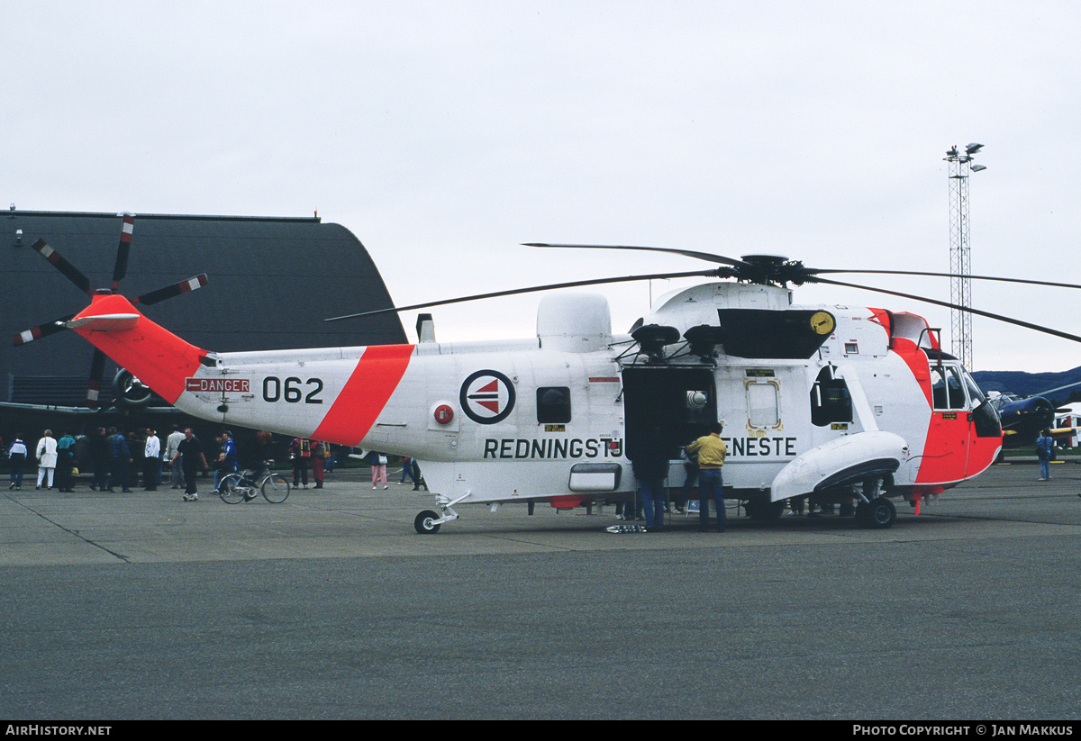 Aircraft Photo of 062 | Westland WS-61 Sea King Mk43 | Norway - Air Force | AirHistory.net #780278